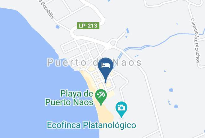Santa Cruz De Tenerife - Puerto Naos Beach Maps