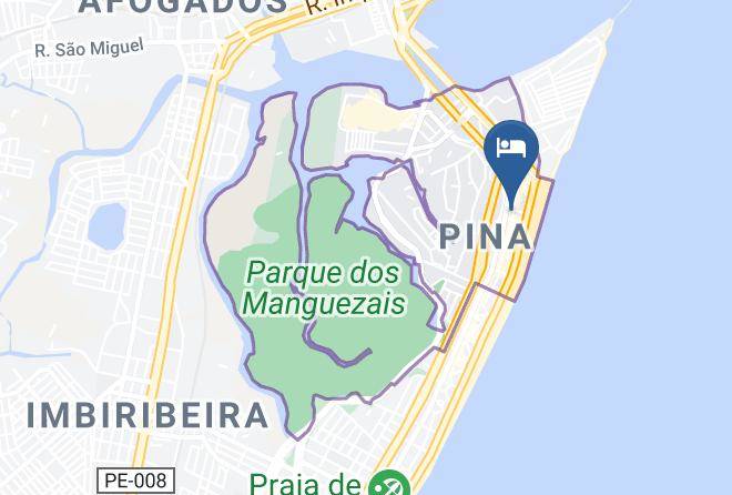 Recife - Luxuoso Quarto E Sala Mobiliado Maps