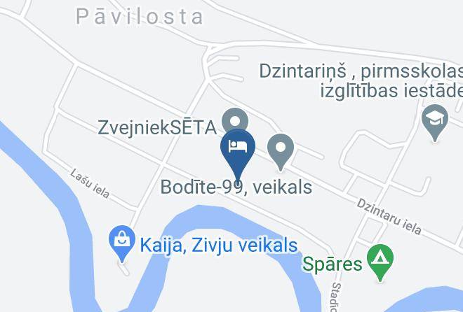 Pavilosta - Puerto Vv Maps