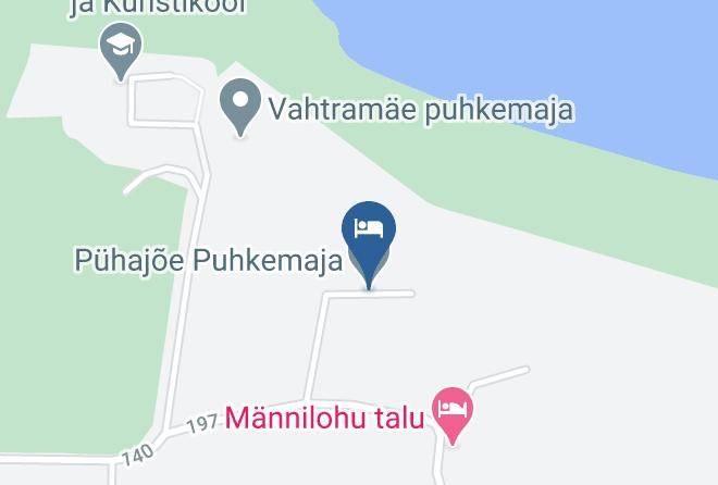 Toila Parish - Puhajoe Puhkemaja Maps
