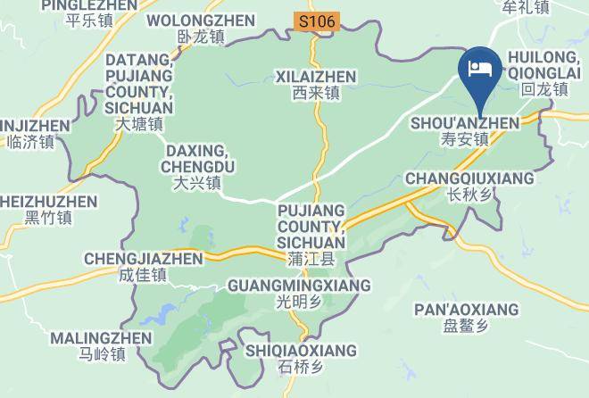 Chengdu - Pujiang Yinglan Hepan Hotel Maps