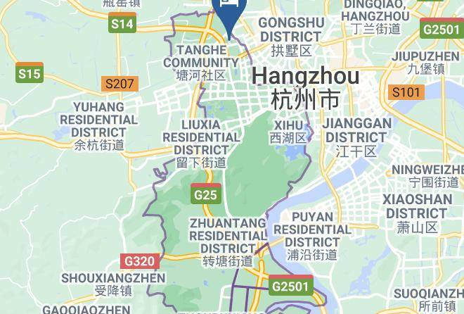 Hangzhou - Pujing Garden Hotel Hangzhou Maps