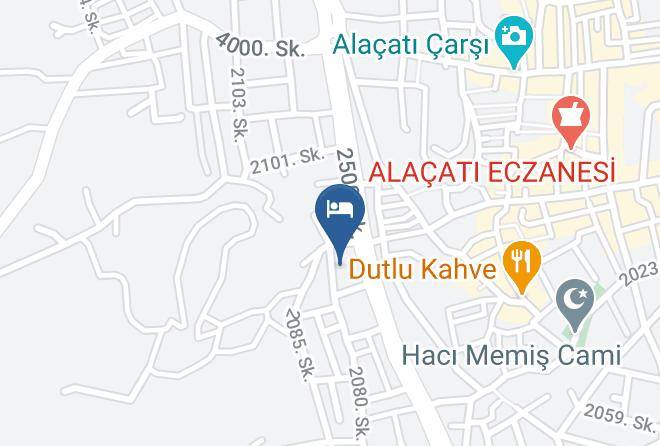 Cesme - Puka Otel Alacati Maps