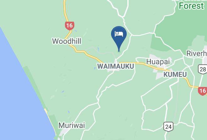 Waimauku - Pukeatua Farmstay Maps