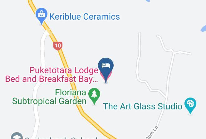 Far North - Puketotara Lodge Bed And Breakfast Bay Of Islands Maps