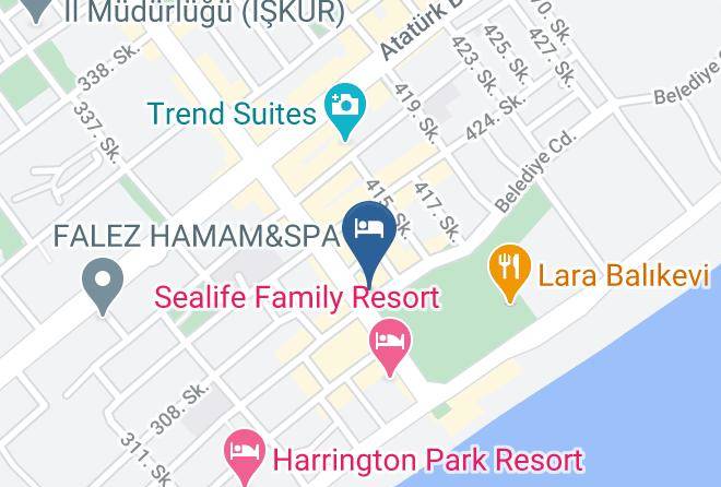 Konyaalti - Pukka Boutique Hotel Maps