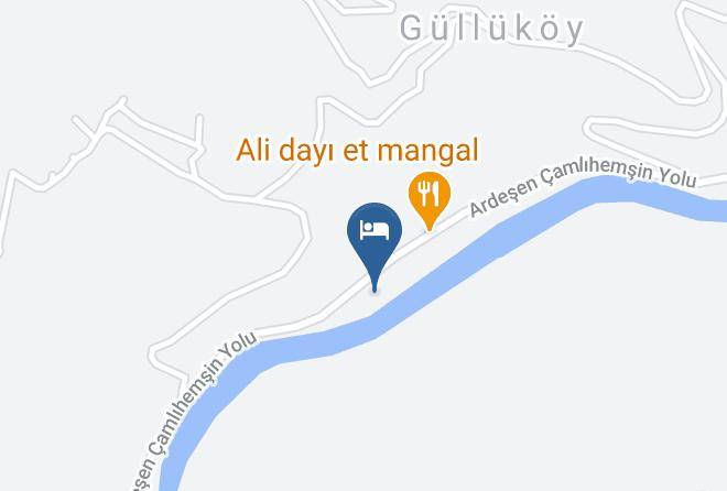 Camlihemsin - Pula Bungalov Maps