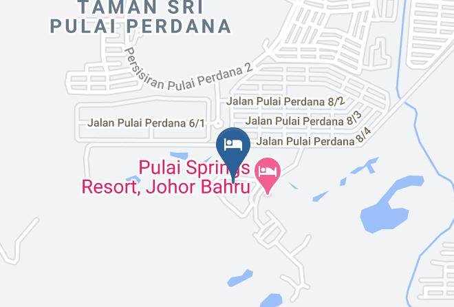 Johor Bahru - Pulai Spa Maps