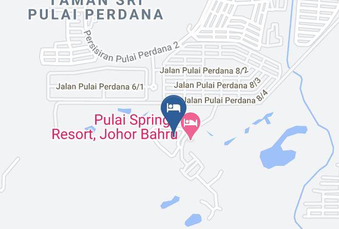 Johor Bahru - Pulai Springs Resort Johor Bahru Maps