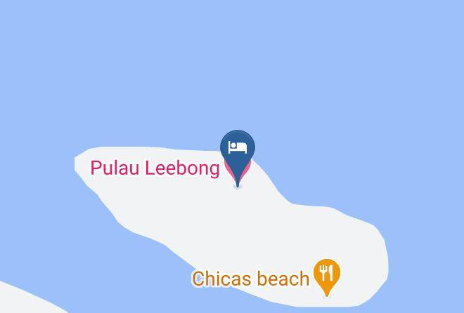 Belitung Regency - Pulau Leebong Maps