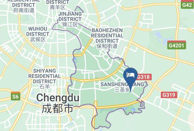 Chengdu - Puli Chuntian Hotel Maps