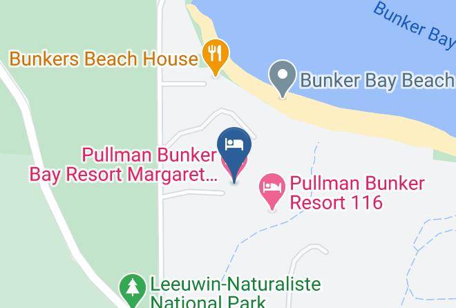 Pullman Bunker Bay Resort Margaret River Region Map