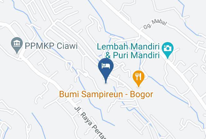 Bogor Regency - Pullman Ciawi Vimala Hills Resort Spa & Convention Maps