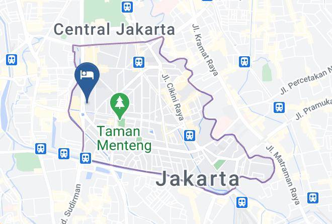 Central Jakarta - Pullman Jakarta Indonesia Thamrin Cbd Maps