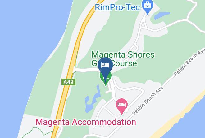 Central Coast - Pullman Magenta Shores Resort Maps