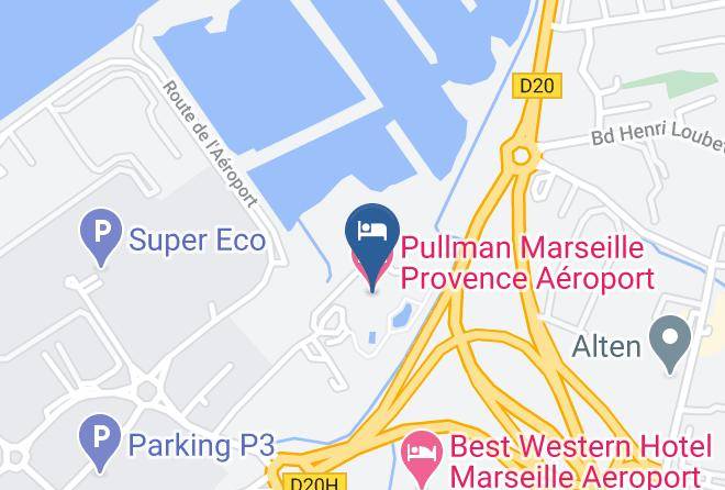 Bouches Du Rhone - Hilton Garden Inn Marseille Provence Airport Maps