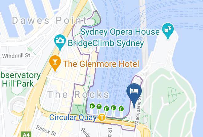 Sydney - Pullman Quay Grand Sydney Harbour Maps