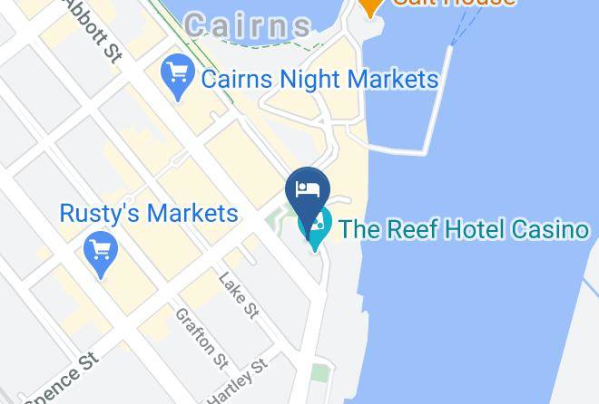 Cairns - Pullman Reef Hotel Casino Maps