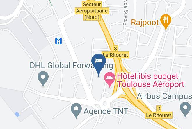 Pullman Toulouse Airport Map