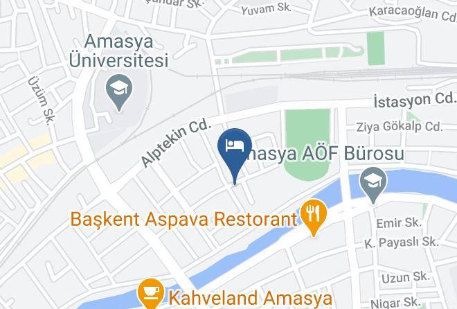 Amasya Hizirpasa - Pulp Konak Otel Pub Maps
