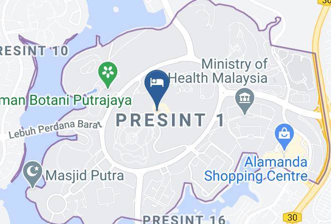 Pulse Grande Hotel Map