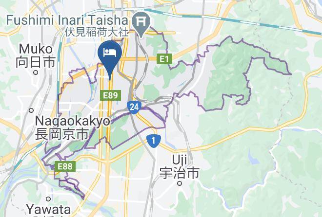 Kyoto City Fushimi Ward - Pulses Inn Kyoto Maps