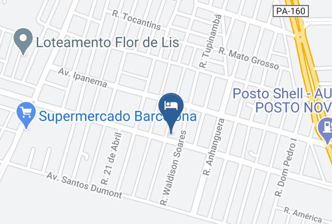 Canaa Dos Carajas - Pumma Budget Hotel Maps