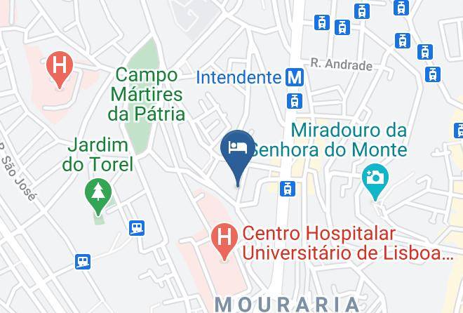 Pump Your Heart In Lisbon Map