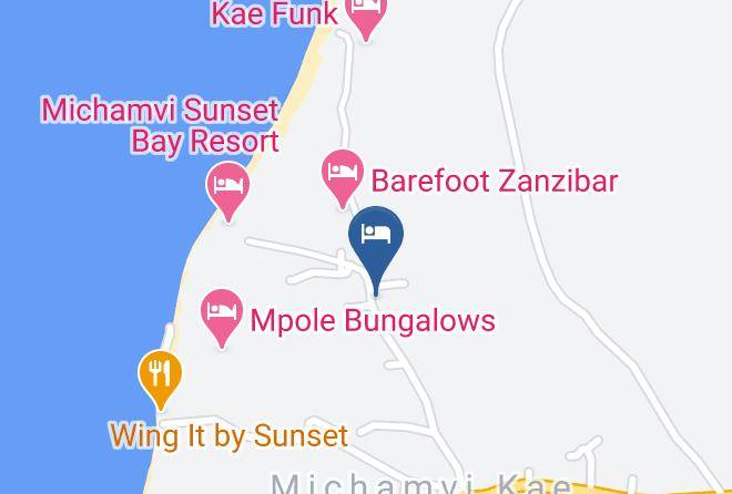 Zanzibar South - Pumzika Kwa Babu Maps