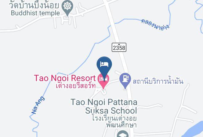 Amphoe Tao Ngoi - Punapat Resort Maps