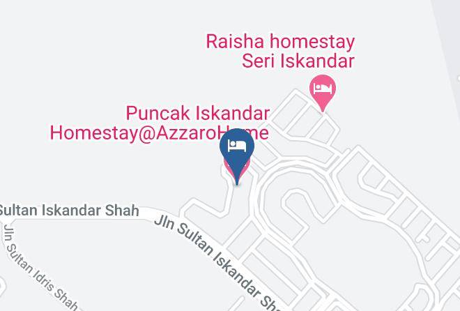 Perak Tengah District - Puncak Iskandar Homestay Azzarohome Maps