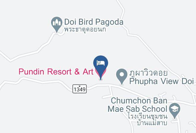 Amphoe Samoeng - Pundin Resort & Art Maps