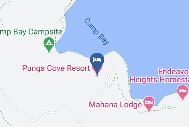 Punga Cove - Punga Cove Resort Maps