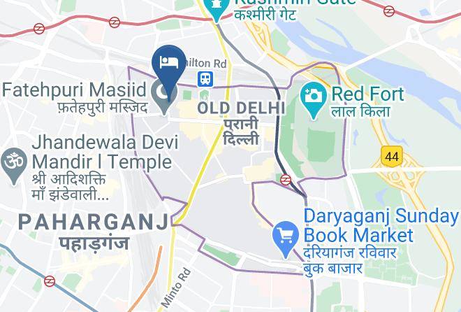 New Delhi - Punjab Hotel Maps