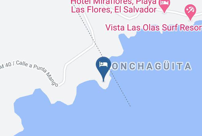 Chirilagua - Punta Flores Surf Hotel Maps