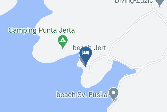 Krk - Punta Jerta Maps