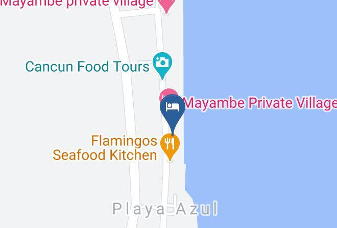 Isla Mujeres - Punta Me Suites Maps