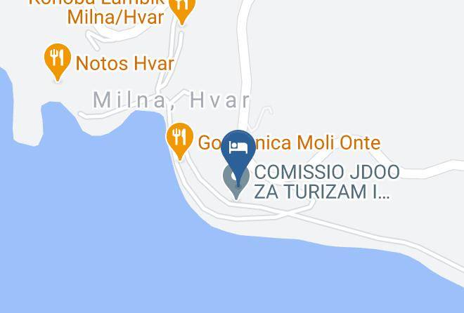 Punta Milna Map
