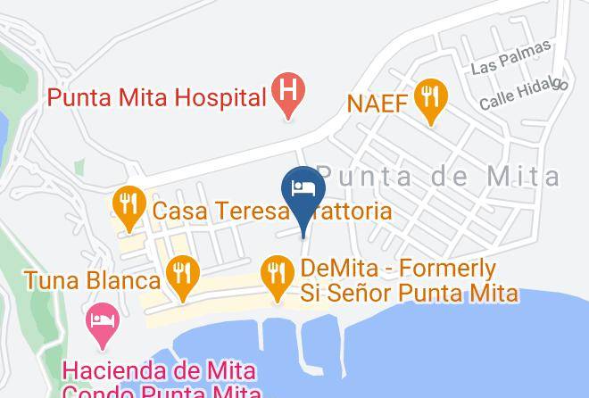Bahia De Banderas - Punta Mita Surf Lodge Maps