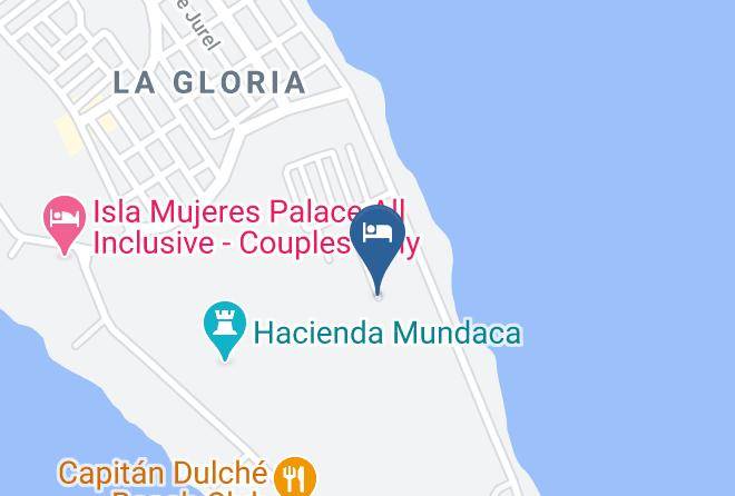 Isla Mujeres - Punta Mundaca Suites Isla Mujeres Maps