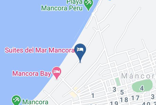 Talara - Punta Pacifico Bungalows Mancora Maps