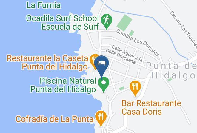 Punta Paradiso Map