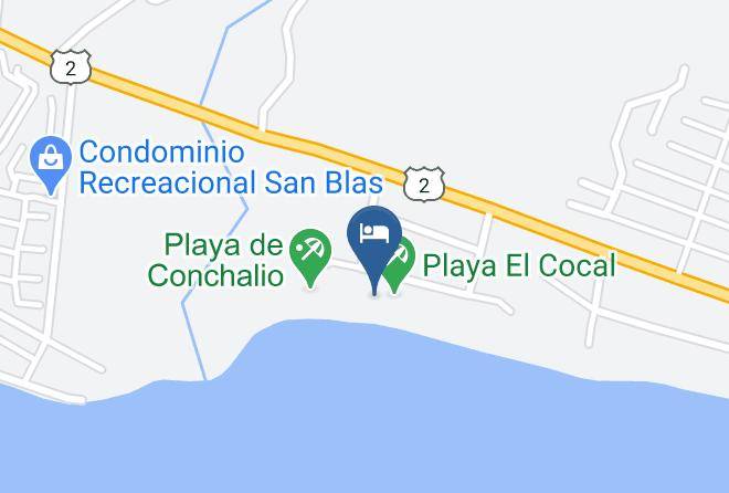 La Libertad - Punta Roca Surf Resort Maps