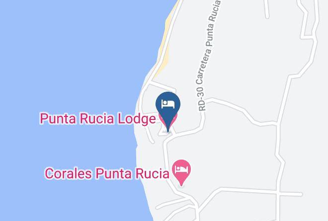 Villa Isabela - Punta Rucia Lodge Maps