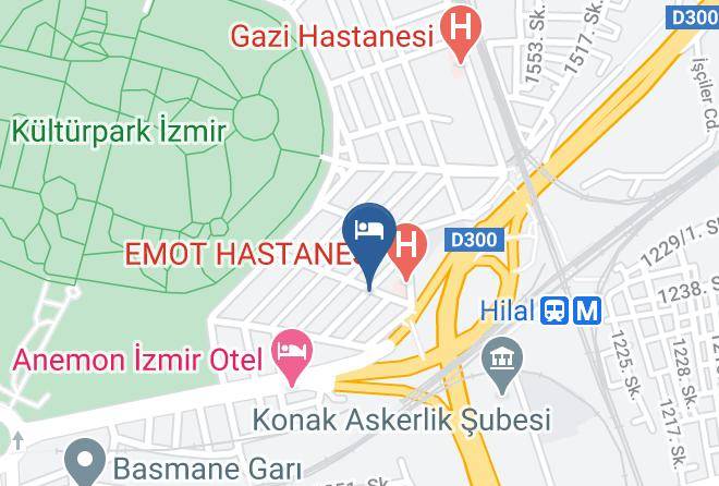 Konak - Punta Vista Hotel Maps