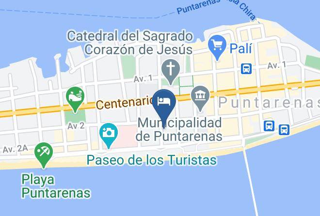 Puntarenas - Puntarenas Backpackers By Aldea Maps