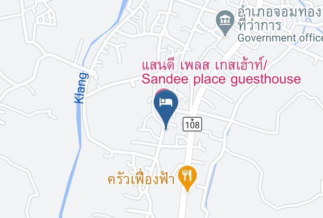 Amphoe Chom Thong - Punyin Hotel Maps