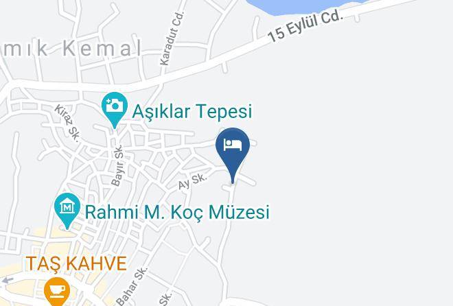 Ayvalik - Pur Beyaz Otel Maps