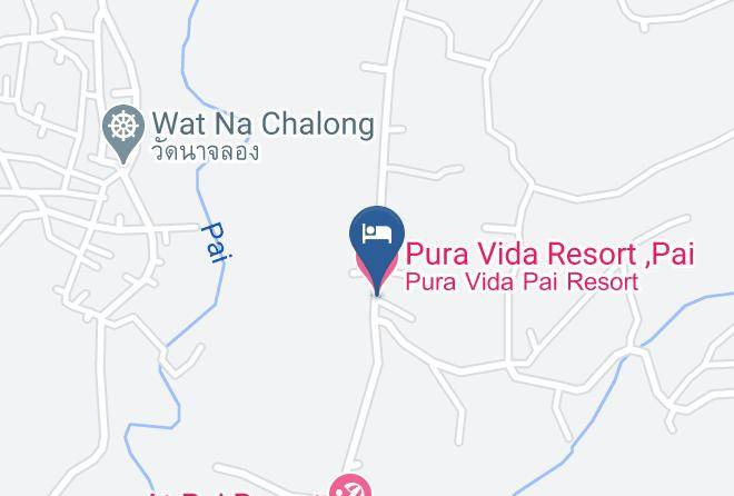 Amphoe Pai - Pura Vida Resort Pai Maps