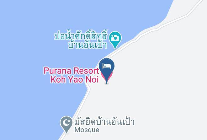 Amphoe Ko Yao - Purana Resort Koh Yao Noi Maps